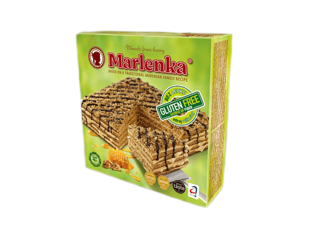 Tort Marlenka classic cu miere 800g - FARA GLUTEN -