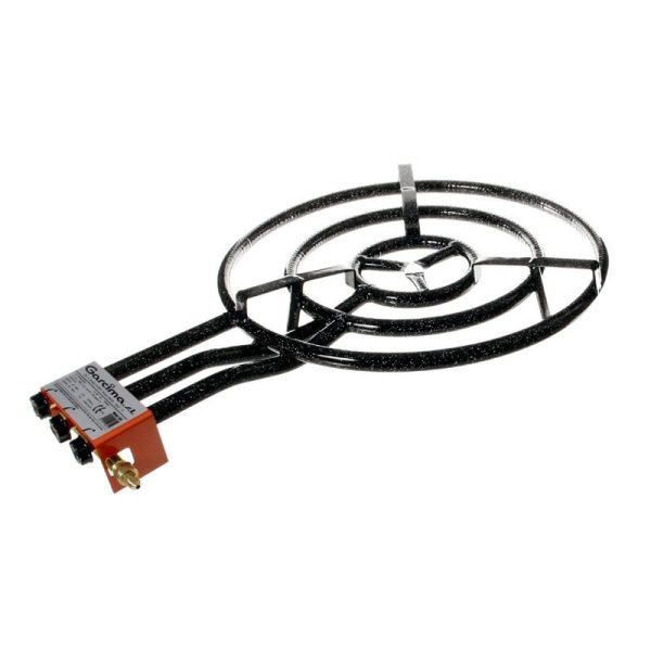 Arzator gaz paella 60cm 3 cercuri