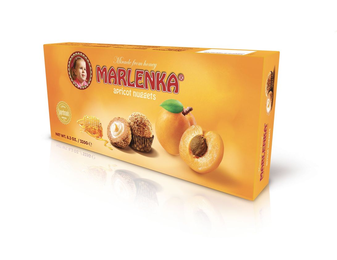 Bile Marlenka cu miere si caise 235g