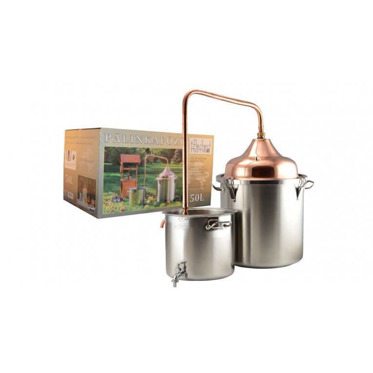 Cazan inox pentru fiert tuica 50l