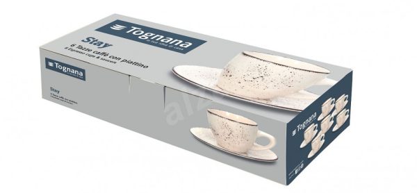 Set ceai ceramica 6buc. 20cl StayLouis - imagine 2