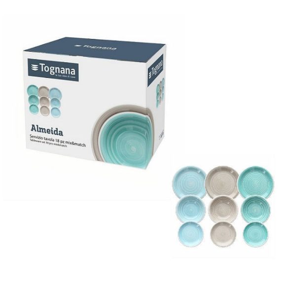 Set serviciu masa 18buc. Almeida Louise