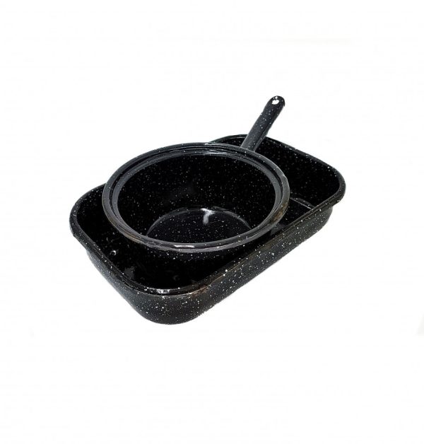Set tava universala 26cm si cratita cu coada 1,5lit
