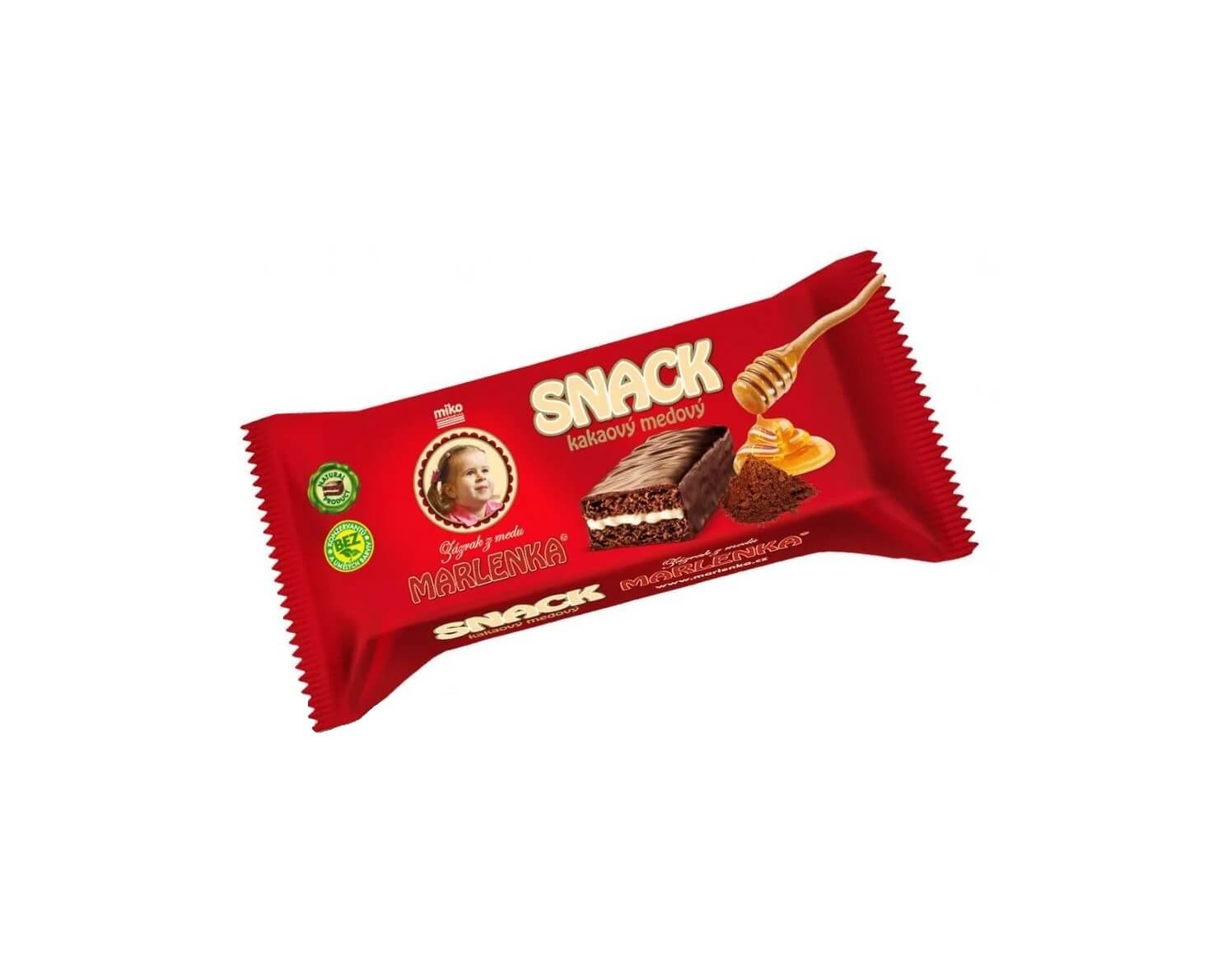 Snack Marlenka cu miere si cacao 50g