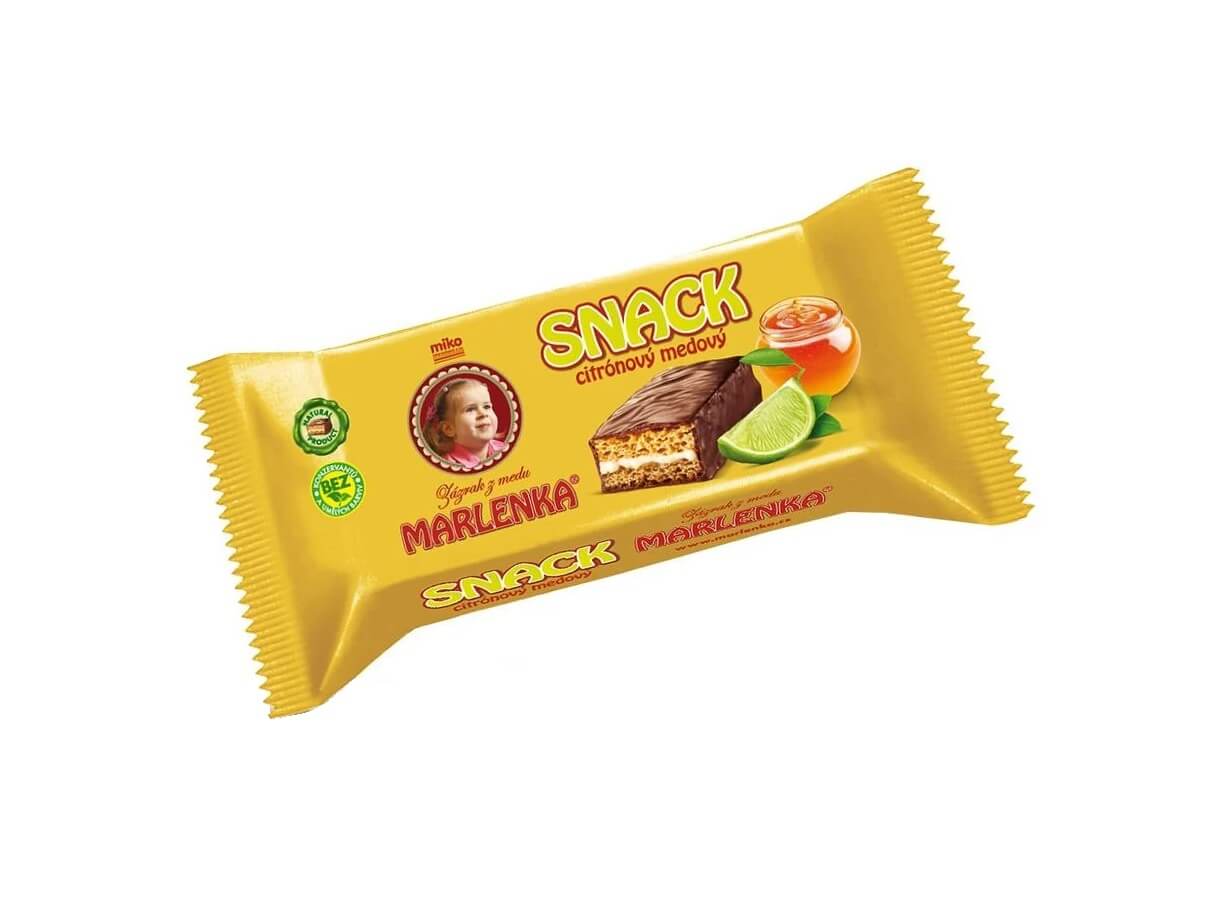 Snack Marlenka cu miere si lămâie 50g