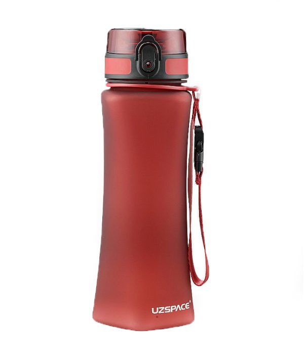Sticla apa slim Uzspace Tritan, fara BPA cu capac 700ml rosu