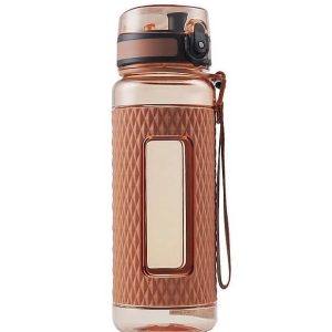 Sticla apa Uzspace Sport Tritan, fara BPA cu capac 800ml maro