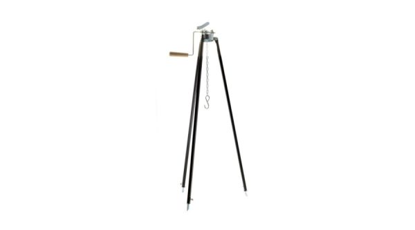 Suport ceaun reglabil cu scripet 180/100 cm