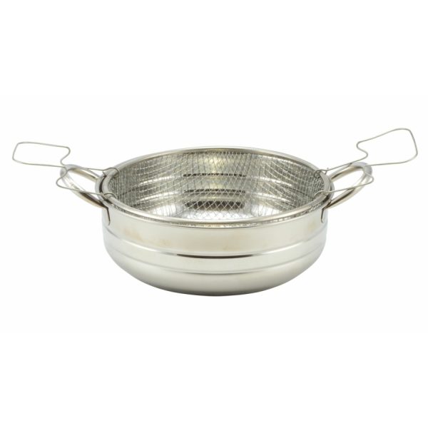 Cratita inox, prajit cartofi, 24cm - imagine 3