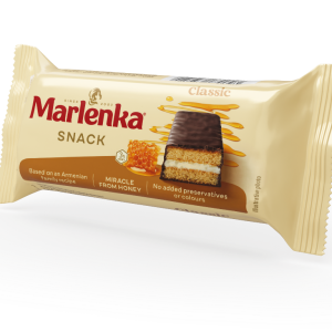 Snack Marlenka clasic cu miere si nuca 50g