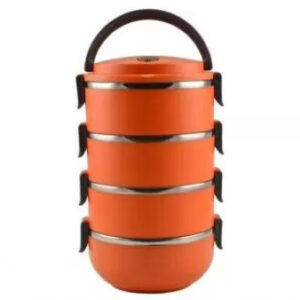 Sufertas inox 4 cuve portocaliu