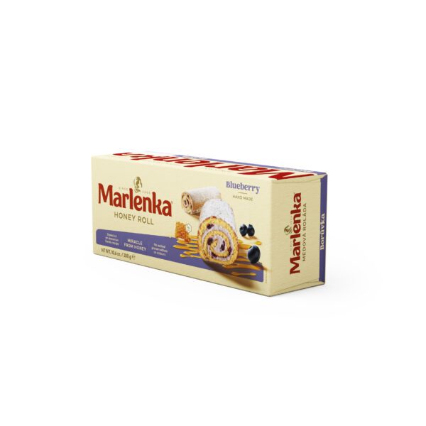 Rulada Marlenka cu miere si afine 300g