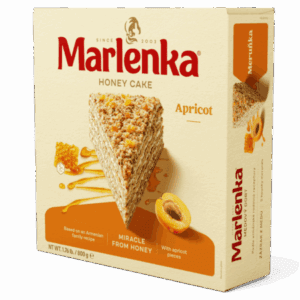 Tort Marlenka cu miere si caise 800g