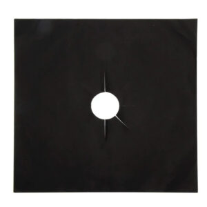 Folie de protecție din teflon pentru aragaz – 10 bucăți, 27×27 cm (rezistentă până la 260°C)