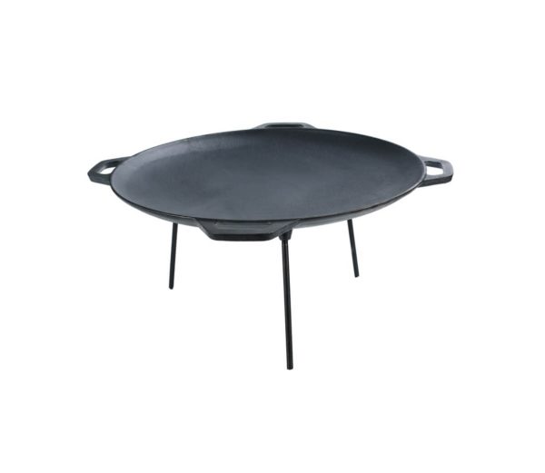 Disc de grătar din fontă 50cm cu 4 mânere