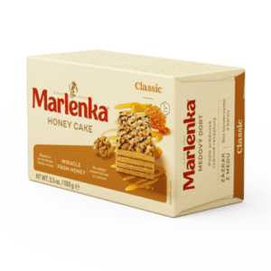 Tort Marlenka cu Miere și Nuci – 100 g