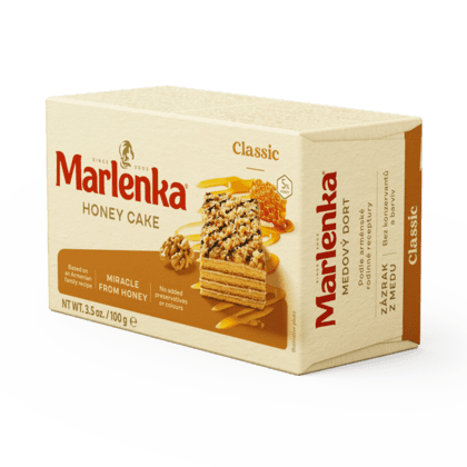 Tort Marlenka cu Miere și Nuci – 100 g