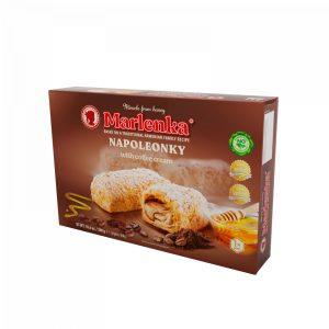 Napoleonky cu crema de cafea 300g