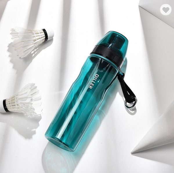 Sticla apa Tritan, fara BPA cu capac 700ml Verde, Diller