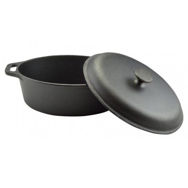 Tava fontade prajit rata cu capac 36cm
