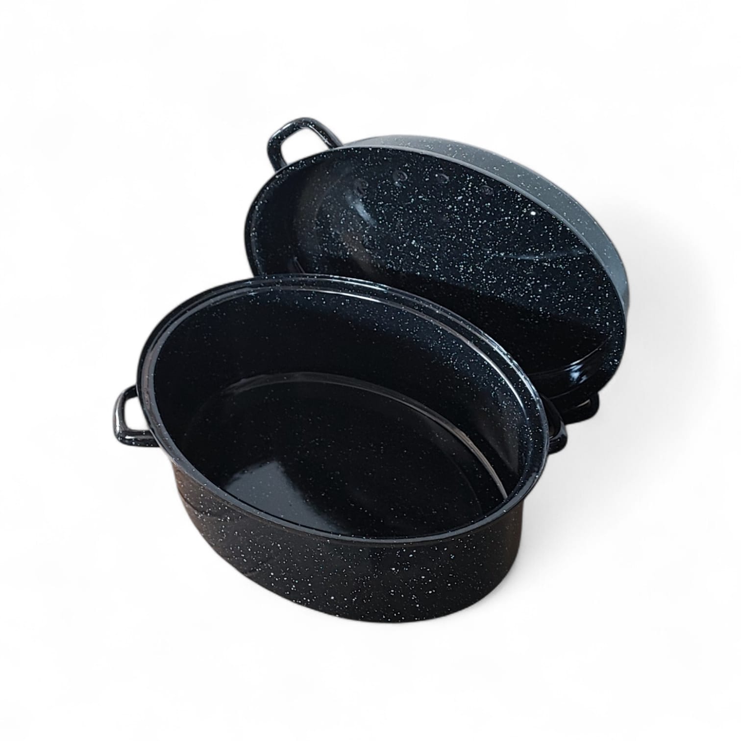 Tava eliptica emailata pentru rata 38cm