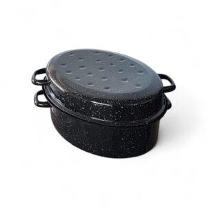 Tava eliptica emailata pentru rata 38cm