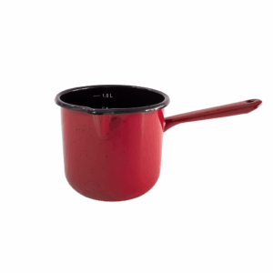 Ibric cilindric emailat 1L