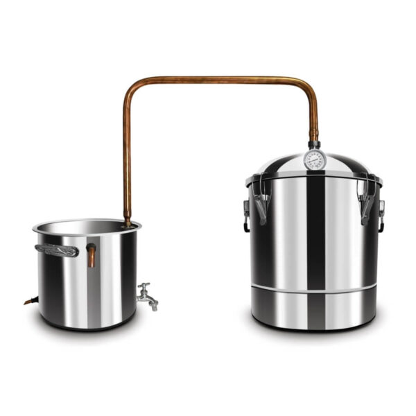 Cazan inox pentru fiert tuica 50l