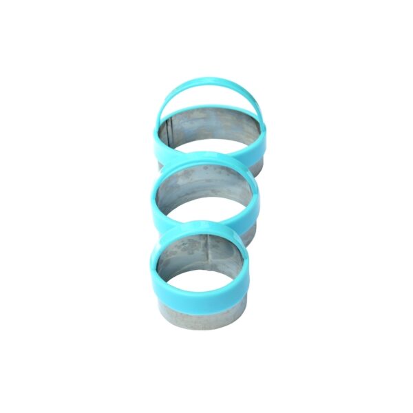 Set forme rotunde  pentru aluat 3 buc. - imagine 2