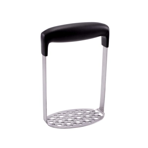 Zdrobitor cartofi inox, cu maner plastic, 11.5x7.2x17cm - imagine 3