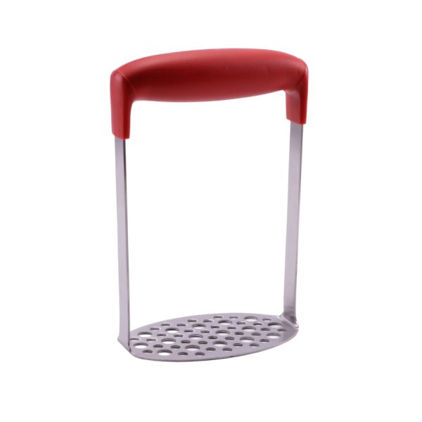 Zdrobitor cartofi inox, cu maner plastic, 11.5x7.2x17cm - imagine 2