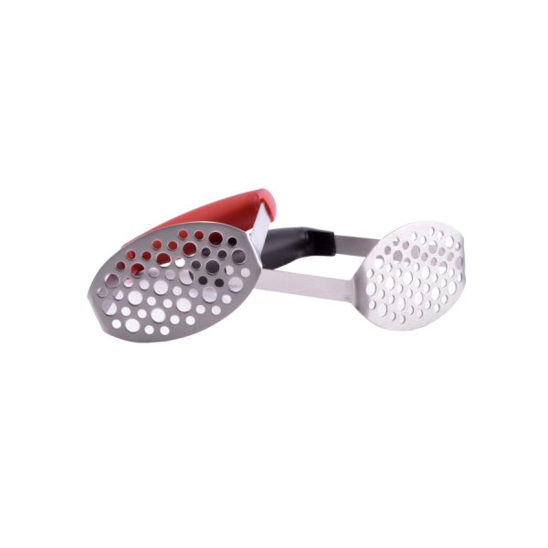 Zdrobitor cartofi inox, cu maner plastic, 11.5x7.2x17cm - imagine 4
