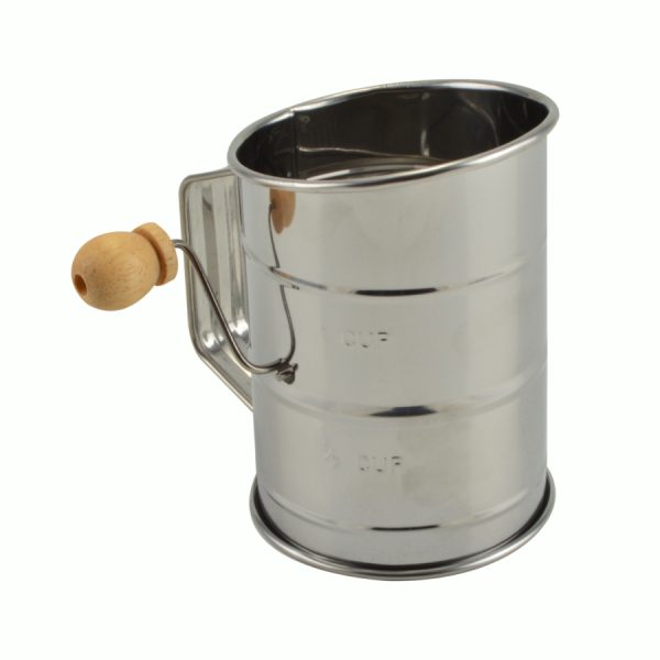 Recipient inox cu sita pentru faina sau zahar pudra - imagine 4