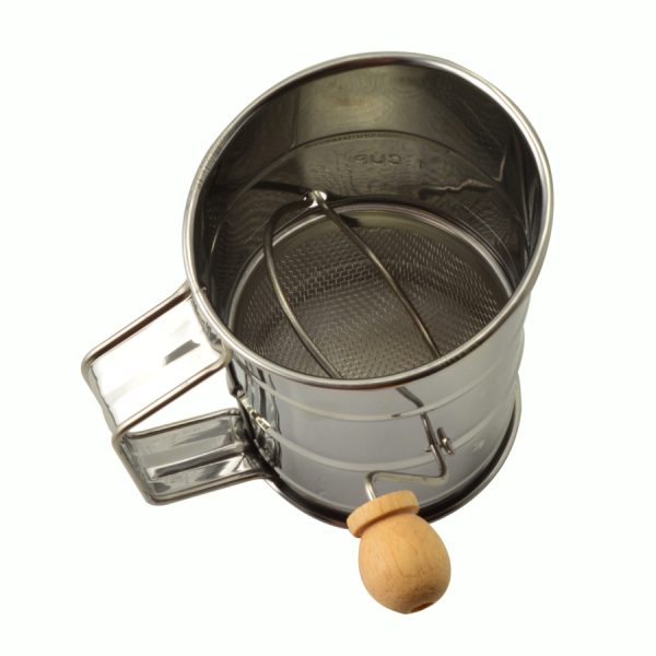 Recipient inox cu sita pentru faina sau zahar pudra - imagine 5