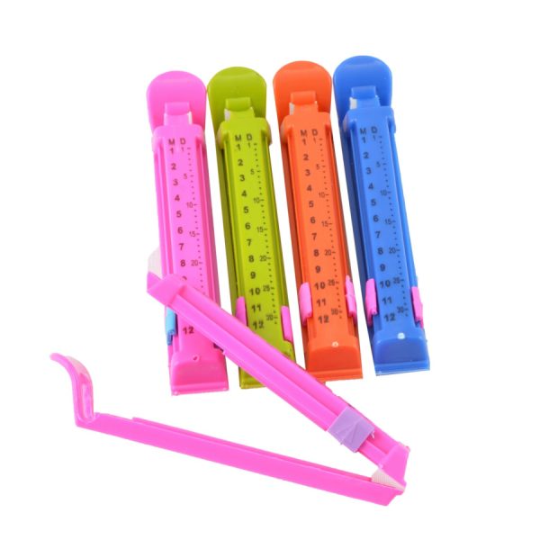 Set 5 buc dispozitive pentru inchidere pungi, 11,5cm - imagine 2