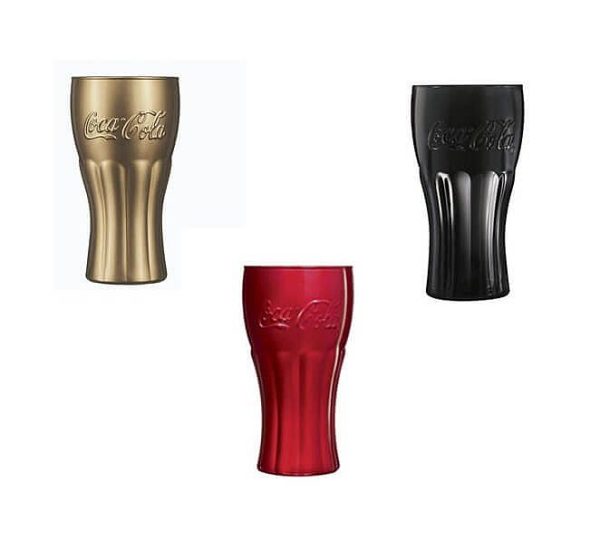 Set pahar sticla Coca-Cola  370ml