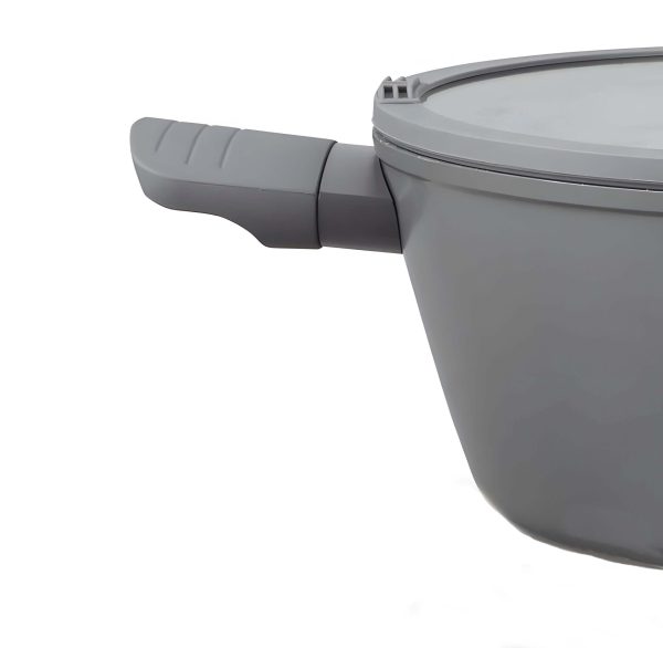 Cratita antiaderentă cu filtru și gura de scurgere 24cm - imagine 3
