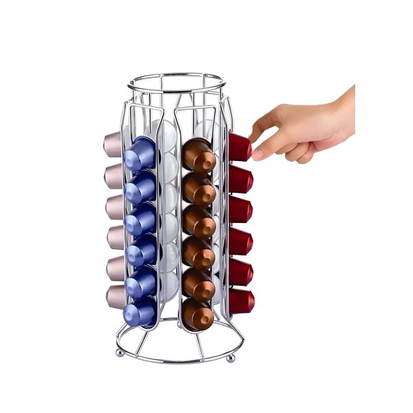Suport pentru capsule metalice Cheffinger Nespresso 36pcs - imagine 2
