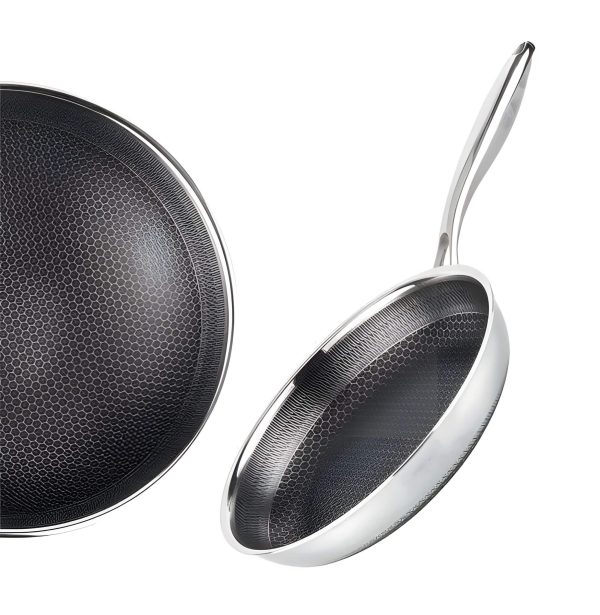 TIGAIE DIN OȚEL INOXIDABIL 24CM - imagine 3