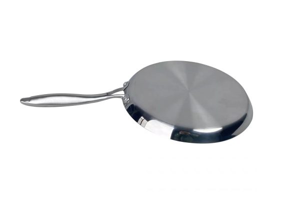 TIGAIE CLATITA DIN OȚEL INOXIDABIL 28CM - imagine 3