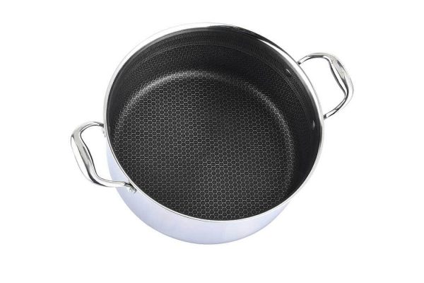 CASEROLĂ DIN OȚEL INOXIDABIL 28 CM - imagine 2