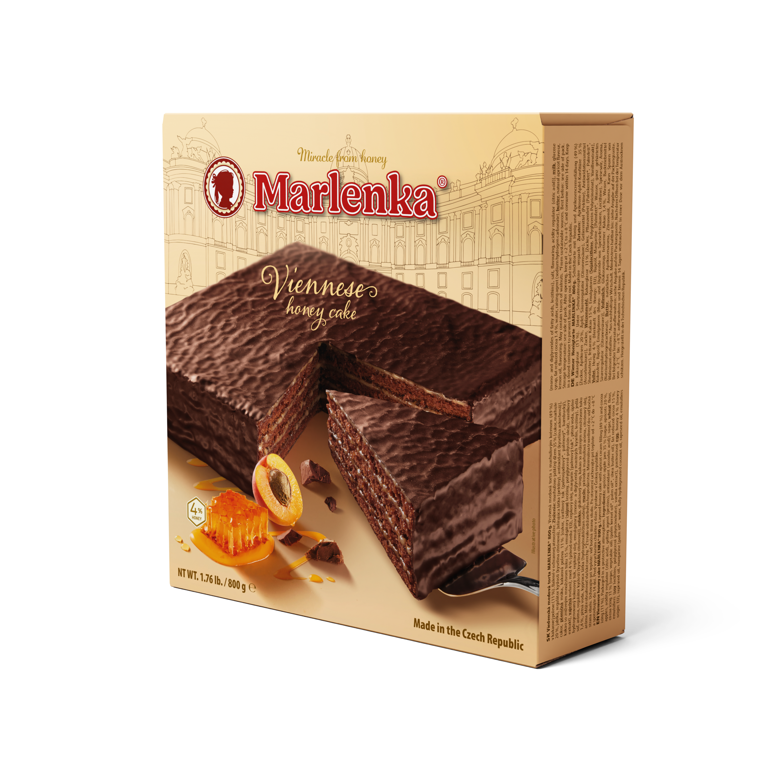 Tort Marlenka Viennese 800g