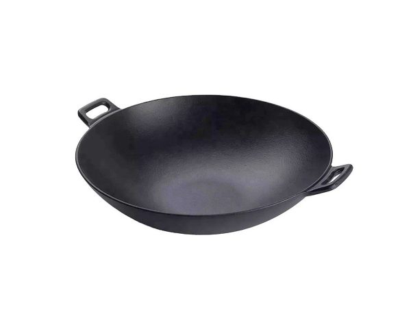 Wok fonta dimensiune mare 50cm