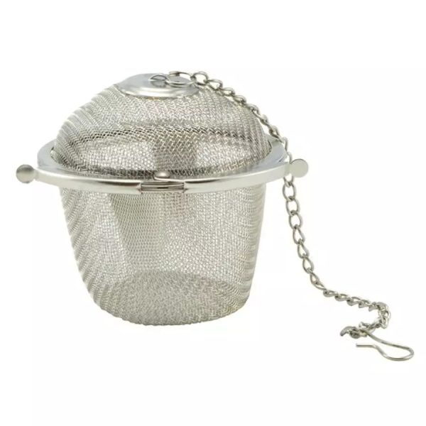 Mingea pentru condimente, filtru pentru ceai, diametru 11 cm.