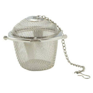 Bilă pentru Condimente și Filtru de Ceai din Oțel Inoxidabil, 6,5 cm