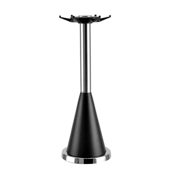 Set ustensile de bucătărie din plastic, cu mâner din silicon, 6 piese + suport
