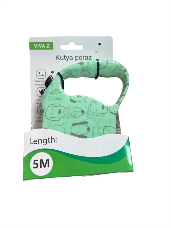 Lesă Retractabilă cu Bandă de 5M