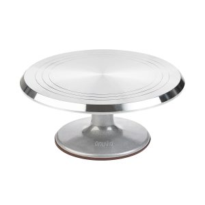Tava Rotativă pentru Decorațiuni Torturi, Stabilă și Ușor de Curățat, 30 cm, 1,8 kg