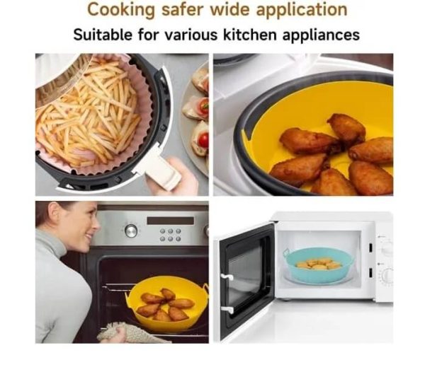 Formă din silicon pentru Air Fryer 24*6 CM - imagine 3