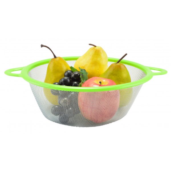 Filtru de Fructe cu Mânere  22x7 cm, Inox - imagine 2